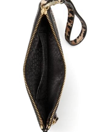 Kate Spade New York Shore Street Tinie Leopard Wristlet