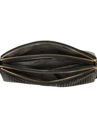 Kate Spade New York Spencer Metallic Dot Double-zip Crossbody