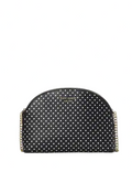Kate Spade New York Spencer Metallic Dot Double-zip Crossbody