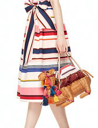 Kate Spade New York Spice Things Up Wicker Camel