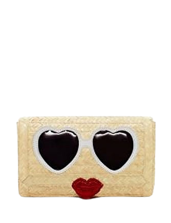 Kate Spade New York Splash Out Woven Sunglasses Clutch