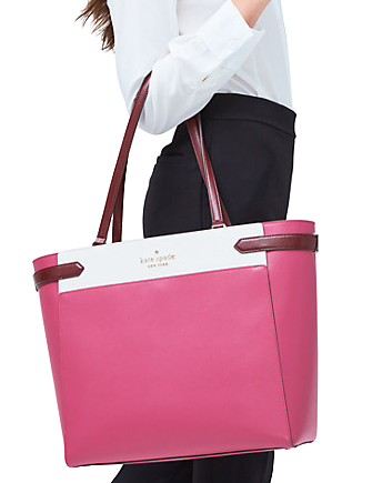 Kate Spade New York Staci Colorblock Laptop Tote