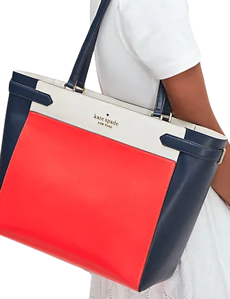 Kate Spade New York Staci Colorblock Laptop Tote