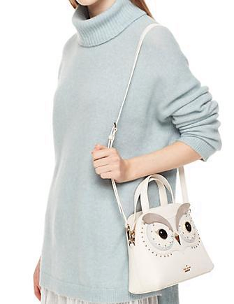 Kate Spade New York Star Bright Owl Small Lottie Satchel