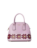 Kate Spade New York Sylvia Graphic Clover Applique Medium Dome Satchel