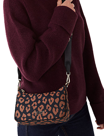Kate Spade New York The Little Better Sam Leopard Small Crossbody