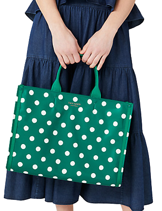 Kate Spade New York The Little Better Sam Sunshine Dot Large Tote