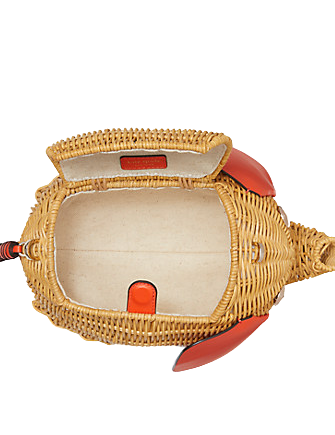 Kate Spade New York Tiny Wicker Large Elephant Crossbody