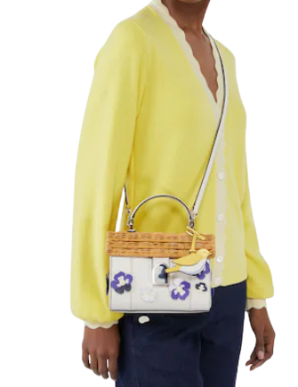 Kate Spade New York Wild Petal Bird House Crossbody