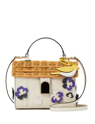 Kate Spade New York Wild Petal Bird House Crossbody