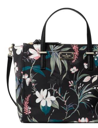 Kate Spade New York Wilson Road Floral Alyse Nylon Satchel