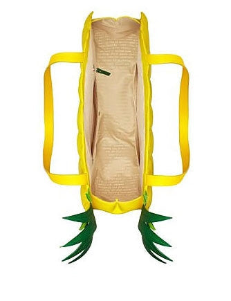 Kate Spade New York Wing It Pineapple Shoulder Tote