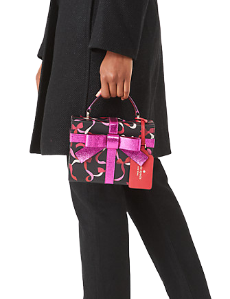 Kate Spade New York Wrapping Party Gift Box Crossbody