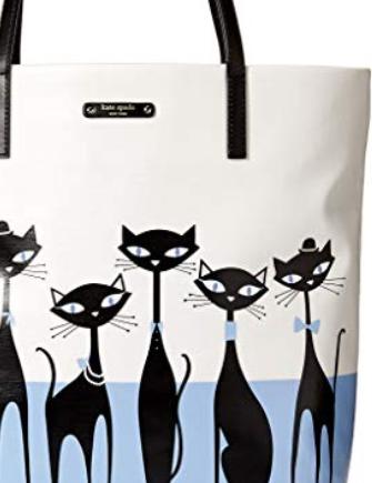 Kate Spade New York Jazz Things Up Jazz Cats Bon Shopper Tote
