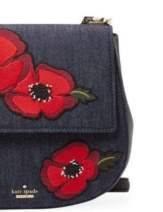 Kate Spade New York  Cameron Street Poppy Floral Byrdie Crossbody