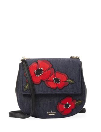 Kate Spade New York  Cameron Street Poppy Floral Byrdie Crossbody