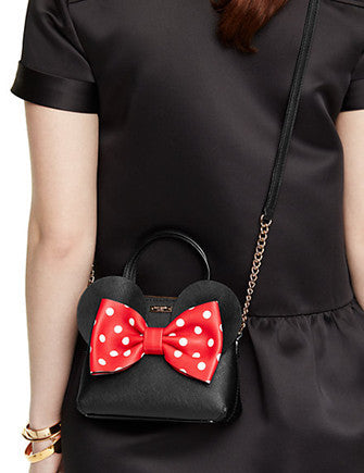 Kate Spade New York Minnie Mouse Mini Maise Crossbody