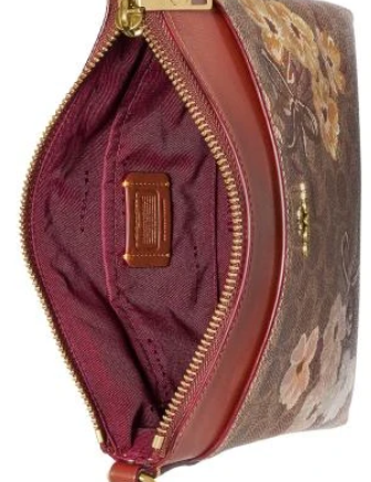 Coach Prairie Coated Canvas Signature Kitt Crossbody