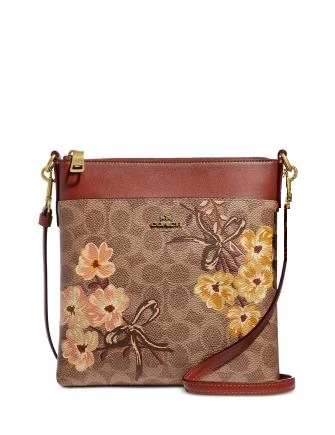 Coach Prairie Coated Canvas Signature Kitt Crossbody