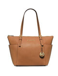 Michael Michael Kors East West Jet Set Saffiano Top Zip Tote