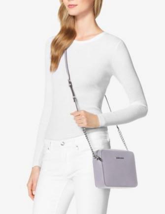 Michael Michael Kors Large Jet Set Saffiano Crossbody