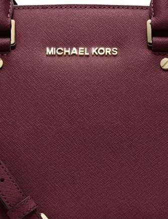 Michael Michael Kors Medium Selma Saffiano Zip Satchel