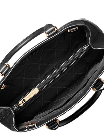 Michael Michael Kors Crosby Medium Pebbled Leather Satchel