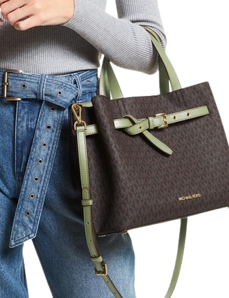 Michael Michael Kors Emilia Large Logo Satchel