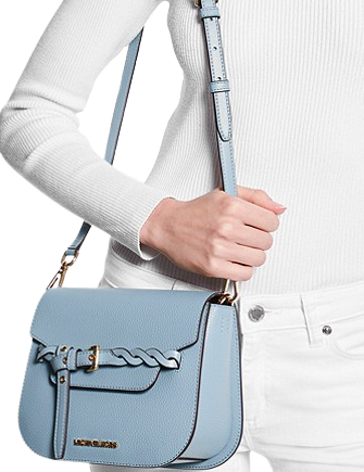 Michael Michael Kors Emilia Small Pebbled Leather Crossbody Bag