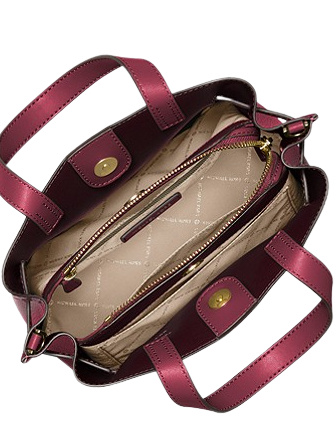 Michael Michael Kors Emilia Small Pebbled Leather Satchel
