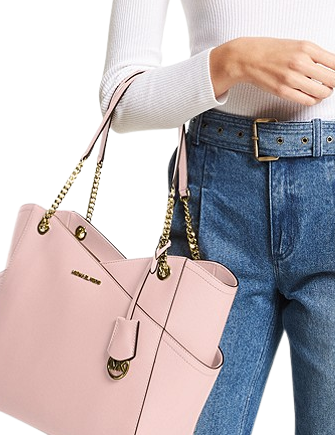 Michael Michael Kors Jet Set Large Saffiano Leather Shoulder Bag