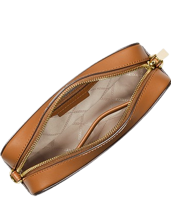 Michael Michael Kors Jet Set Medium Logo Stripe Camera Bag