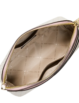 Michael Michael Kors Jet Set Travel Medium Logo Dome Crossbody Bag