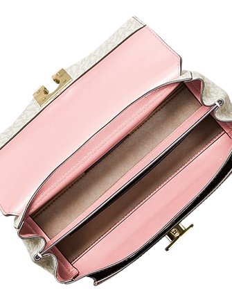 Michael Michael Kors Lita Medium Two Tone Logo Crossbody Bag