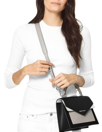 Michael Michael Kors Ludlow Colorblocked Leather Satchel