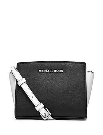 Michael Michael Kors  Selma Colorblock Mini Messenger