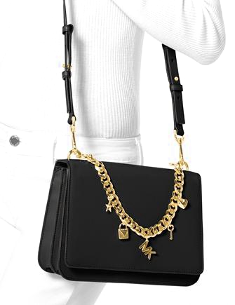 Michael Michael Kors Mott Large Charm Swag Shoulder Bag