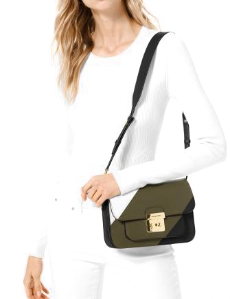 Michael Michael Kors Sloan Editor Tricolor Shoulder Bag