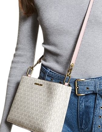 Michael Michael Kors Trisha Medium Logo Crossbody Bag