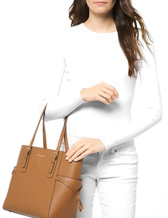 Michael Michael Kors Voyager East West Crossgrain Leather Tote