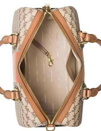 Michael Michael Kors Center Stripe Mercer Medium Duffel