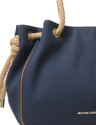 Michael Michael Kors Dalia Large Canvas Shoulder Tote