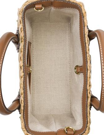 Michael Michael Kors Malibu Medium Straw Crossbody