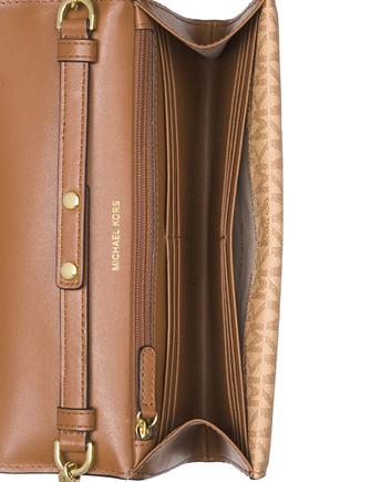 Michael Michael Kors Medium Signature Envelope Wallet On a Chain