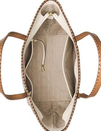 Michael Michael Kors Nouveau Hayley Large East West Signature Top Zip Tote