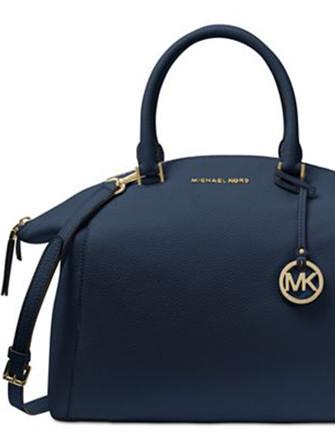 Michael Michael Kors Riley Large Pebbled Leather Satchel