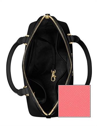 Michael Michael Kors Cindy Medium Saffiano Dome Satchel