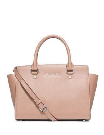 Michael Michael Kors Medium Selma Saffiano Zip Satchel