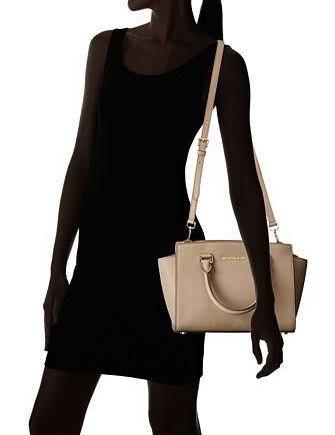 Michael Michael Kors Medium Selma Saffiano Zip Satchel