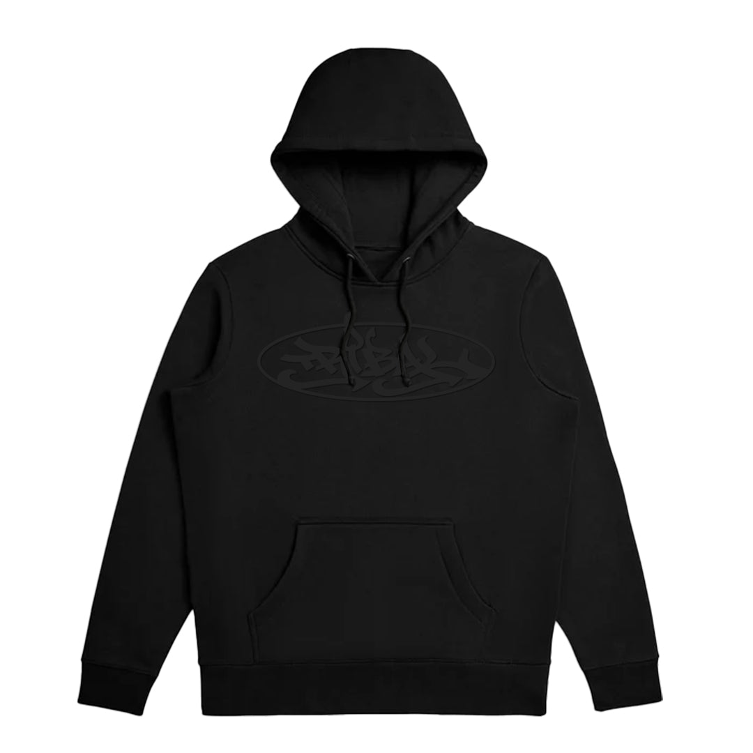 BLACK RUBBER OVAL - Pullover Hoodie